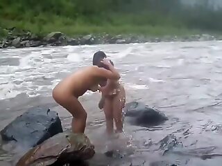 Indian Wife Stark naked Geyser Dry-clean